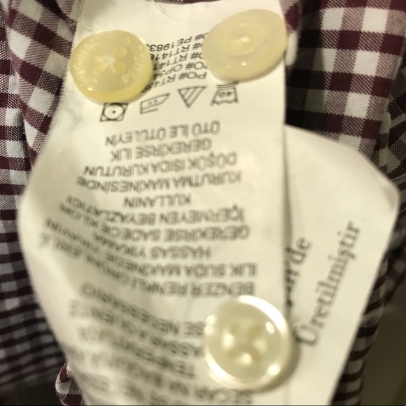 Penguin | Men | L | Checkered Shirt | Red & White - Picture 6 of 7